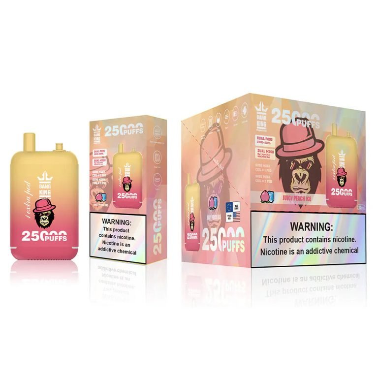 Juicy Peach Ice Bang King 25000 bivpbk25000