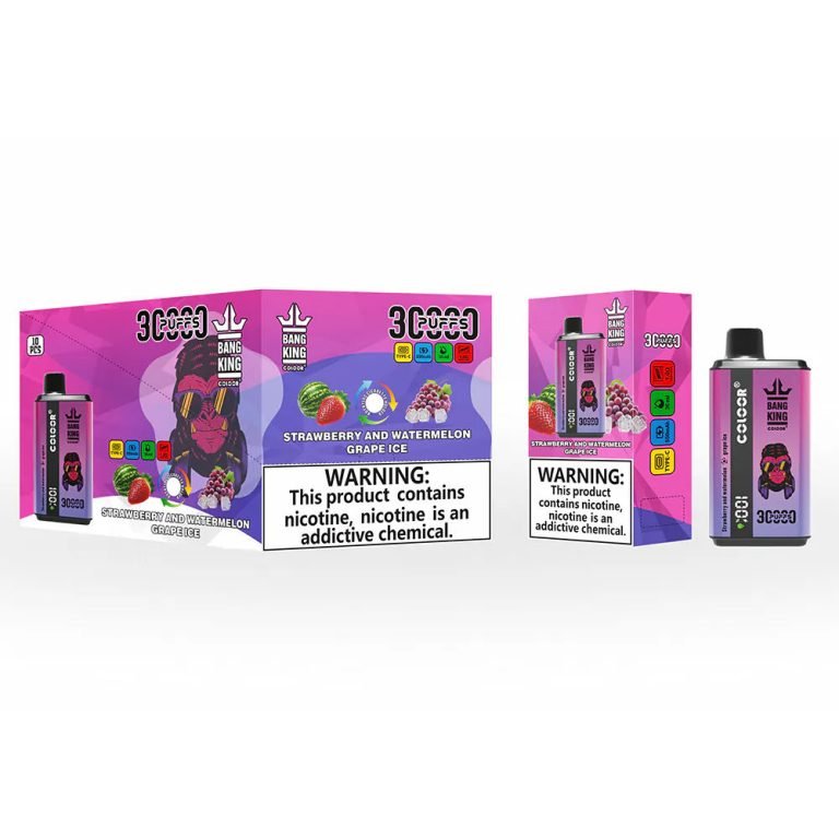 Fragola e anguria e ghiaccio all'uva Bang King 30000 bivpbk30000