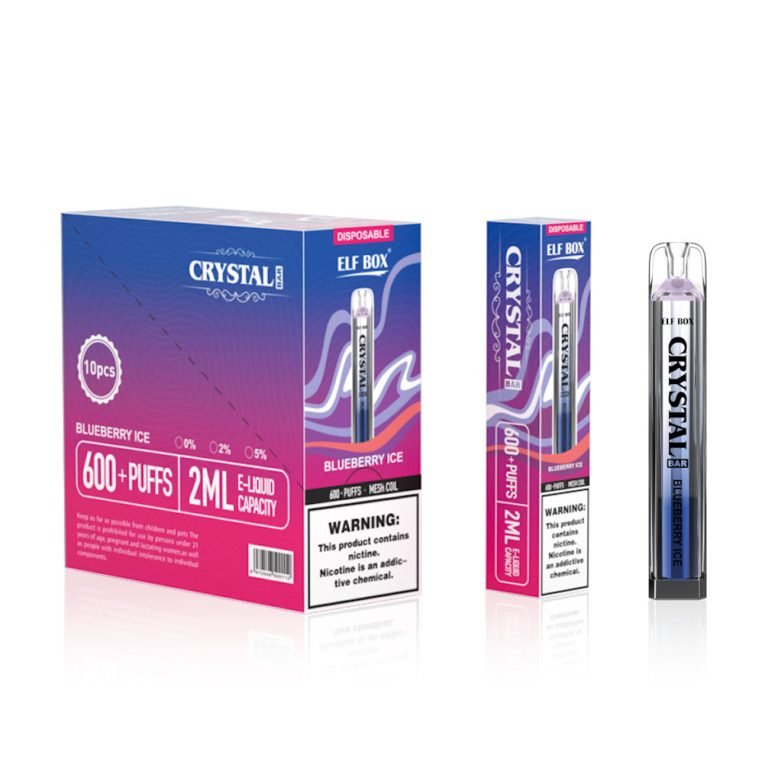 GHIACCIO AL MIRTILLO Elf Box CRYSTAL BAR 600 bivpebcb600