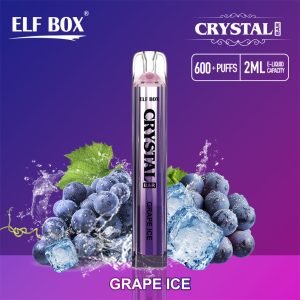 GRAPE ICE Elf Box CRYSTAL BAR 600 bivpebcb600
