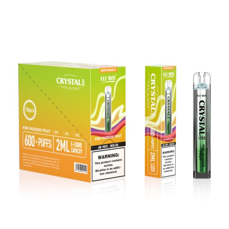 KIWI FRUTTO DELLA PASSIONE Elf Box CRYSTAL BAR 600 bivpebcb600
