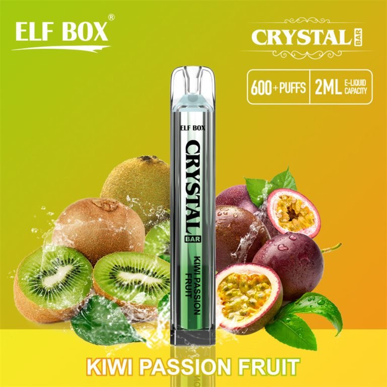 KIWI PASSION FRUIT Elf Box CRYSTAL BAR 600 bivpebcb600