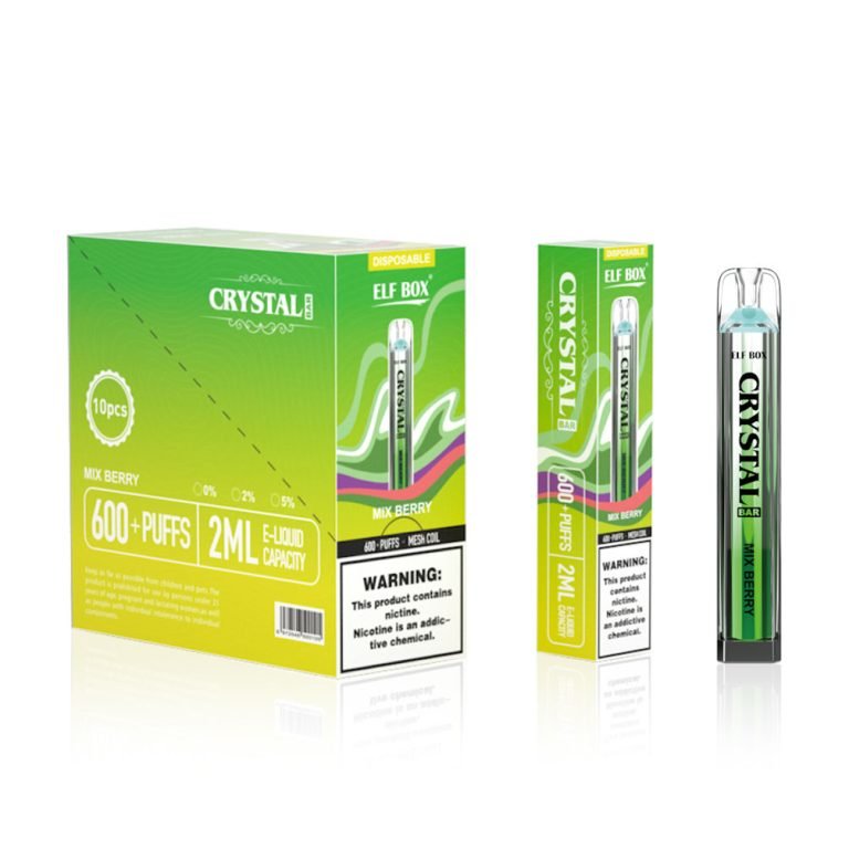 MISTO DI FRUTTI DI BOSCO Elf Box CRYSTAL BAR 600 bivpebcb600