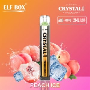 PEACH ICE Elf Box CRYSTAL BAR 600 bivpebcb600