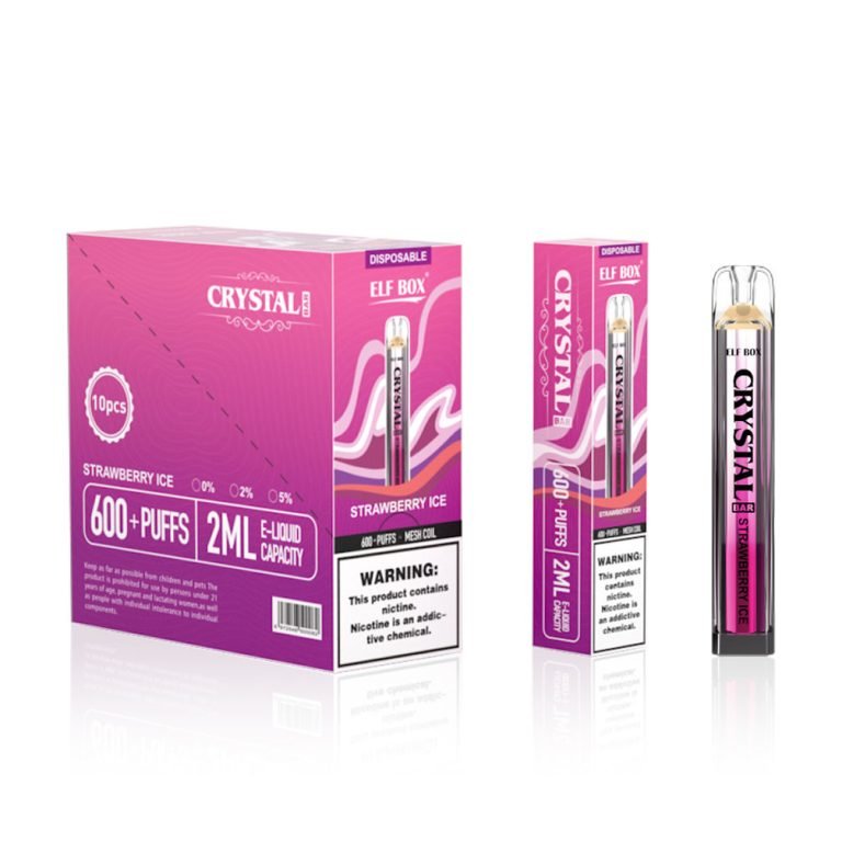 GHIACCIO ALLA FRAGOLA Elf Box CRYSTAL BAR 600 bivpebcb600