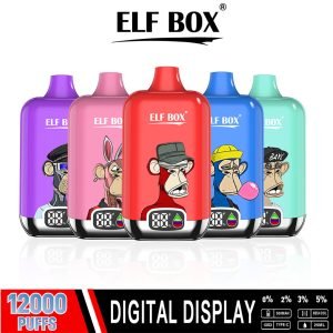 e-liquid da 25 ml watermelon ice elf box digital 12000 bivpebd12000