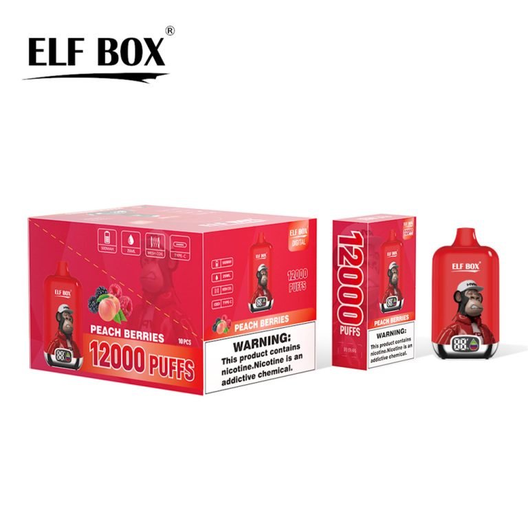 bacche di pesca elf box digital 12000 bivpebd12000