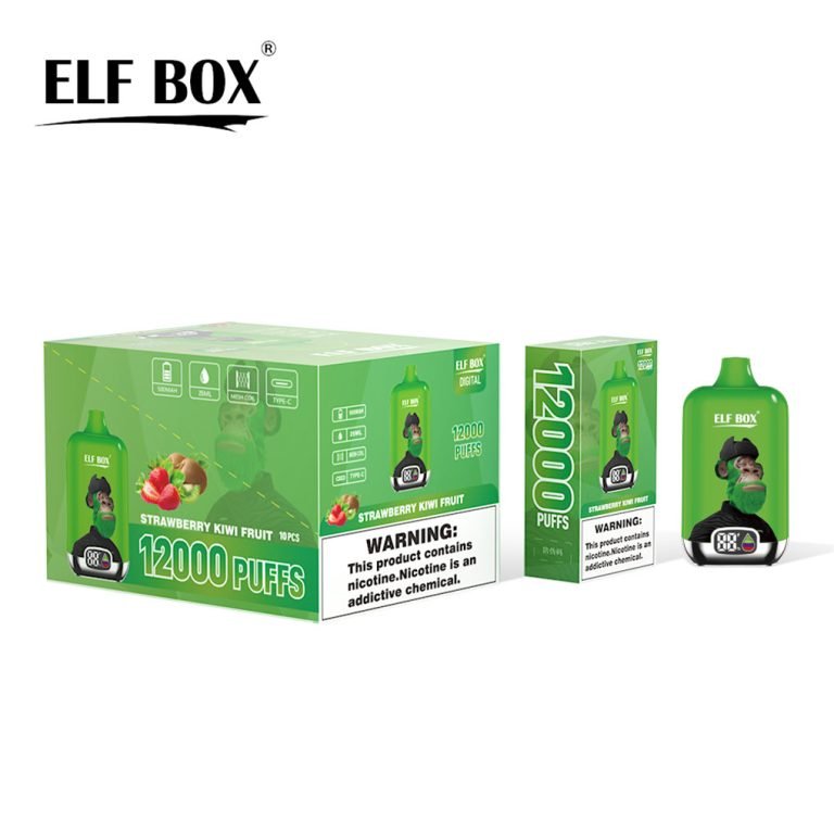 kiwi alla fragola elf box digital 12000 bivpebd12000
