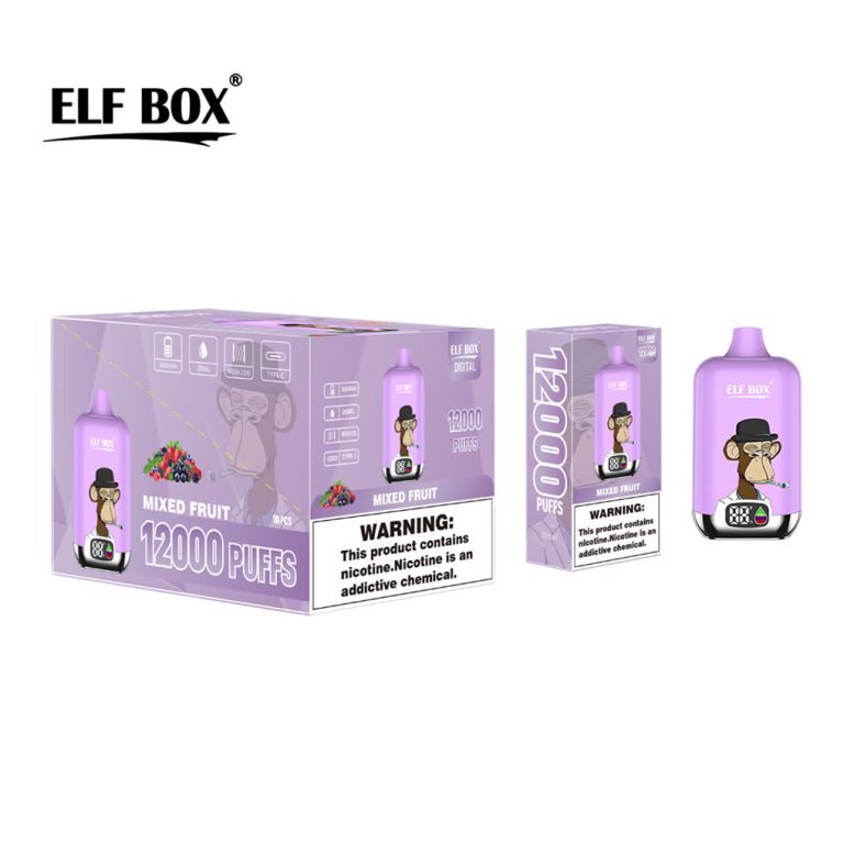 mixed fruit elf box digital 12000 bivpebd12000