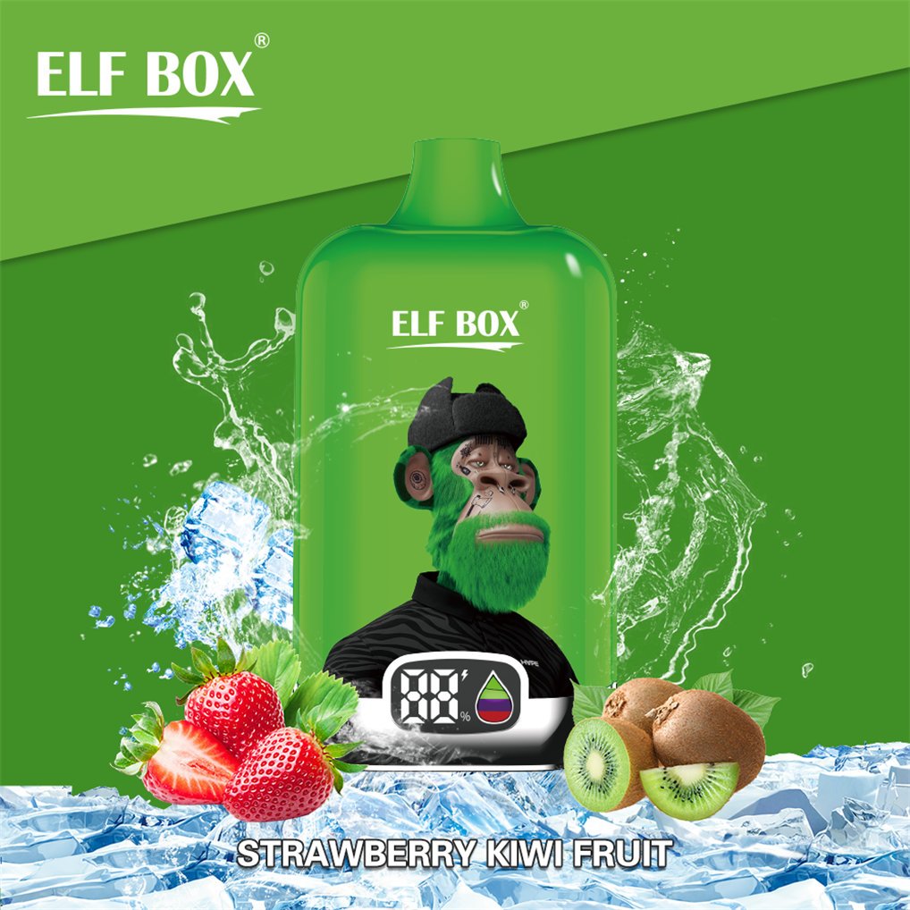 strawberry kiwi fruit elf box digital 12000 bivpebd12000