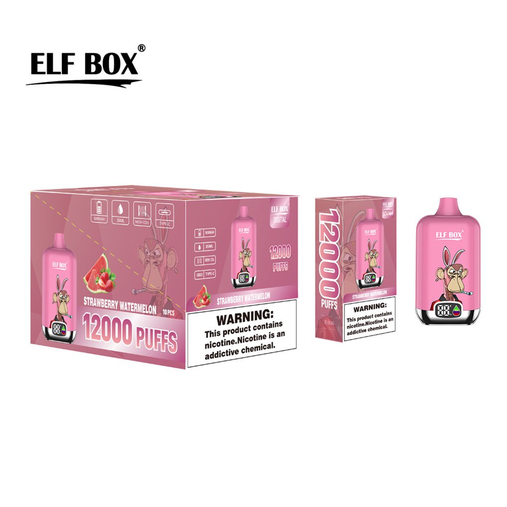strawberry watermelon elf box digital 12000 bivpebd12000