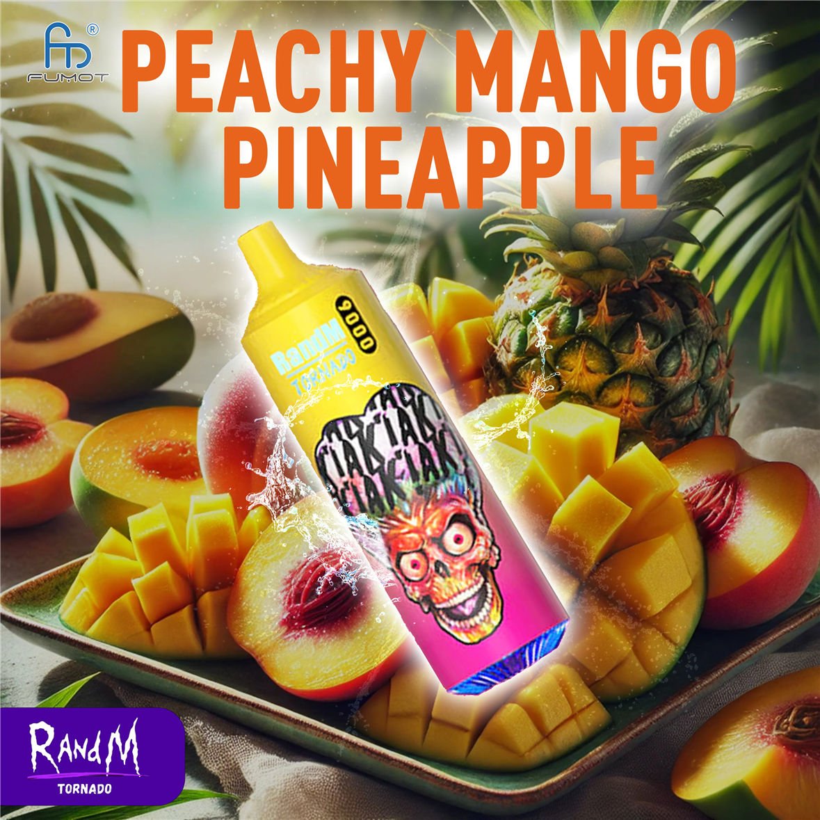 Mango pesca ananas RandM Tornado 9000 bivprt9000