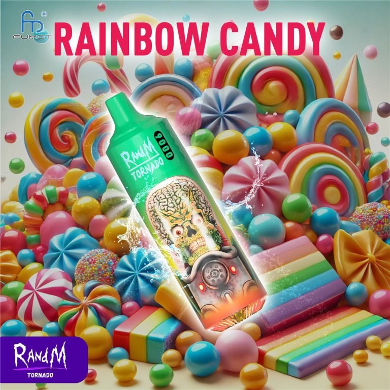 rainbow candy randm tornado vape 9000 bivprt9000